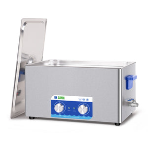 DK SONIC Ultrasonic Cleaner,22L 480W Sonic Cleaner with Heater&Mechanical Timer,Ultrasonic Carburetor Cleaner for Cleaning Gun,Engine,Carburetors,Chains(Include Basket)