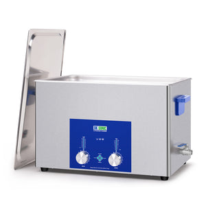 DK SONIC Industrial Ultrasonic Cleaner 30L,600W Commercial Sonic Cleaner with Encoded Timer,Heater&Basket, Multiple Functions for Carburetors, Motorcycle Engines, Chains