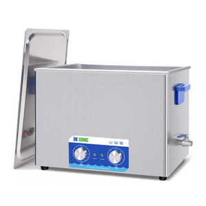 DK SONIC Ultrasonic Cleaner,37L 720W Sonic Cleaner with Heater&Mechanical Timer,Ultrasonic Carburetor Cleaner for Cleaning Gun,Engine,Carburetors,Chains(Include Basket)