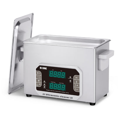 DK SONIC 4L Touch Control Pulitore ad Ultrasuoni, 120W Precisione Pulitore ad Ultrasuoni Gioielli con Timer & Riscaldamento & Cestino, Multi-Applicazione per Occhiali, Catene, Orologi