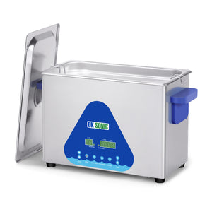 DK SONIC Ultrasonic Cleaner 4L,120W Professional Ultrasonic Jewelry Cleaner with Heater&Timer,Digital Control&Basket, Multiple Functions for Jewelry,Glasses,Chains, Watches