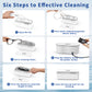 DK SONIC 400ml Ultrasonic Cleaner, Sonic Jewelry Eyeglasses Cleaner