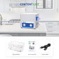 DK SONIC Ultrasonic Cleaner,10L 240W Sonic Cleaner with Heater&Mechanical Timer,Ultrasonic Carburetor Cleaner for Cleaning Gun,Engine,Carburetors,Chains(Include Basket)