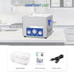 DK SONIC pulitore industriale ad ultrasuoni 15L 360W, pulitore di carburatori ad ultrasuoni con funzione regolabile di potenza, timer e riscaldatore per parti, circuito stampato, catene di pulizia (include cestino)