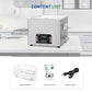 DK SONIC Professional Ultrasonic Cleaner 15L, 360W Heavy-Duty Sonic Cleaner with Timer,Heater&Touch Control, Multi-Application for Motorcycle Engines, Carburetors, Chains (Include Basket)