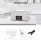 DK SONIC Detergente ad ultrasuoni 22L, 480W Detergente sonico per impieghi gravosi con controllo Smart Touch, cinque modalità per motori di motocicli, carburatori, catene, circuiti stampati (include cestino)