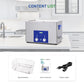 DK SONIC Industrial Ultrasonic Cleaner 30L,600W Commercial Sonic Cleaner with Encoded Timer,Heater&Basket, Multiple Functions for Carburetors, Motorcycle Engines, Chains