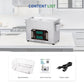 DK SONIC 4L Touch Control Pulitore ad Ultrasuoni, 120W Precisione Pulitore ad Ultrasuoni Gioielli con Timer & Riscaldamento & Cestino, Multi-Applicazione per Occhiali, Catene, Orologi