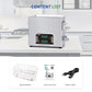 DK SONIC 6L Pulitore ad Ultrasuoni, Pulitore Sonico Touch Control da 180W per Impieghi Gravosi con Timer & Riscaldatore & Cestello. Multi-Applicazione per Motori di Moto, Carburatori, Catene
