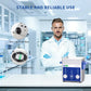 DK SONIC Pulitore ad ultrasuoni 2L 60W, pulitore ad ultrasuoni per gioielli con controllo codificato regolabile e cinque modalità per occhiali, collane, orologi, monete di pulizia