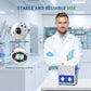 DK SONIC Pulitore ad Ultrasuoni,Pulitore a Ultrasuoni per Gioielli in Acciaio Inossidabile da 2L 60W con Riscaldatore e Timer Meccanico per la Pulizia di Gioielli, Occhiali, Monete(Cestello Incluso)