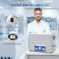DK SONIC Pulitore ad Ultrasuoni 37L 720W con Funzione di Regolazione Della Potenza, Timer e Riscaldatore per Parti, Schede Elettroniche, Pulizia Catene (Cestello Incluso)
