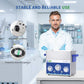 DK SONIC Pulitore industriale ad ultrasuoni 3L 120W, pulitore ad ultrasuoni per gioielli con funzione di regolazione della potenza, timer e riscaldatore per monete, occhiali, collane, pulizia degli orologi (include cestino)