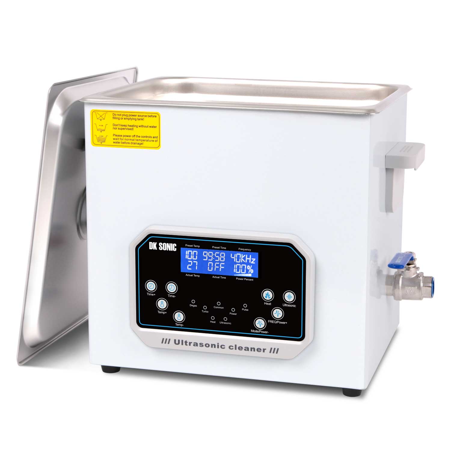 10L Pulitore Ultrasuoni a Doppia Frequenza